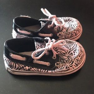 Toddler girls Sperry Top-Sider boat shoes Size 4